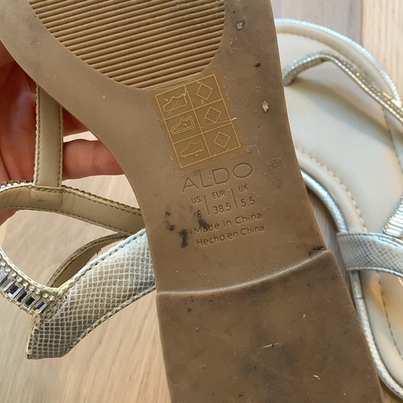 Silver sandals - ALDO - Picture 3 of 3